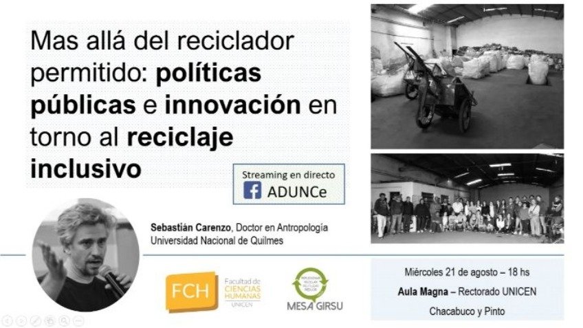 Charla sobre Reciclaje Inclusivo